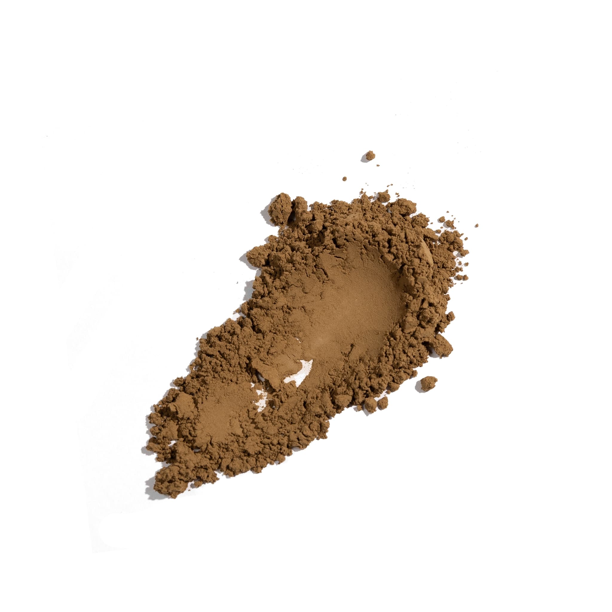 Uji Hojicha Amber Roast tea smear, roasted Japanese green tea powder.